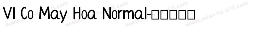 VI Co May Hoa Normal字体转换